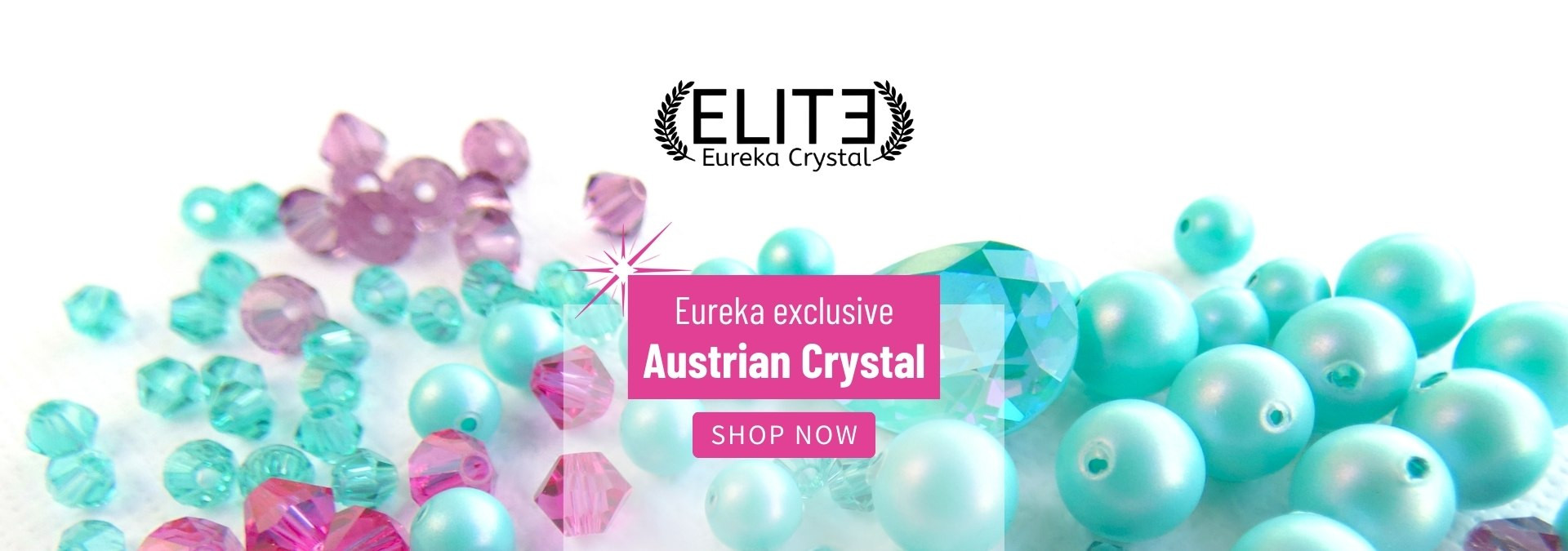 ELITE Eureka exclusive Austrian Crystal. Shop now.