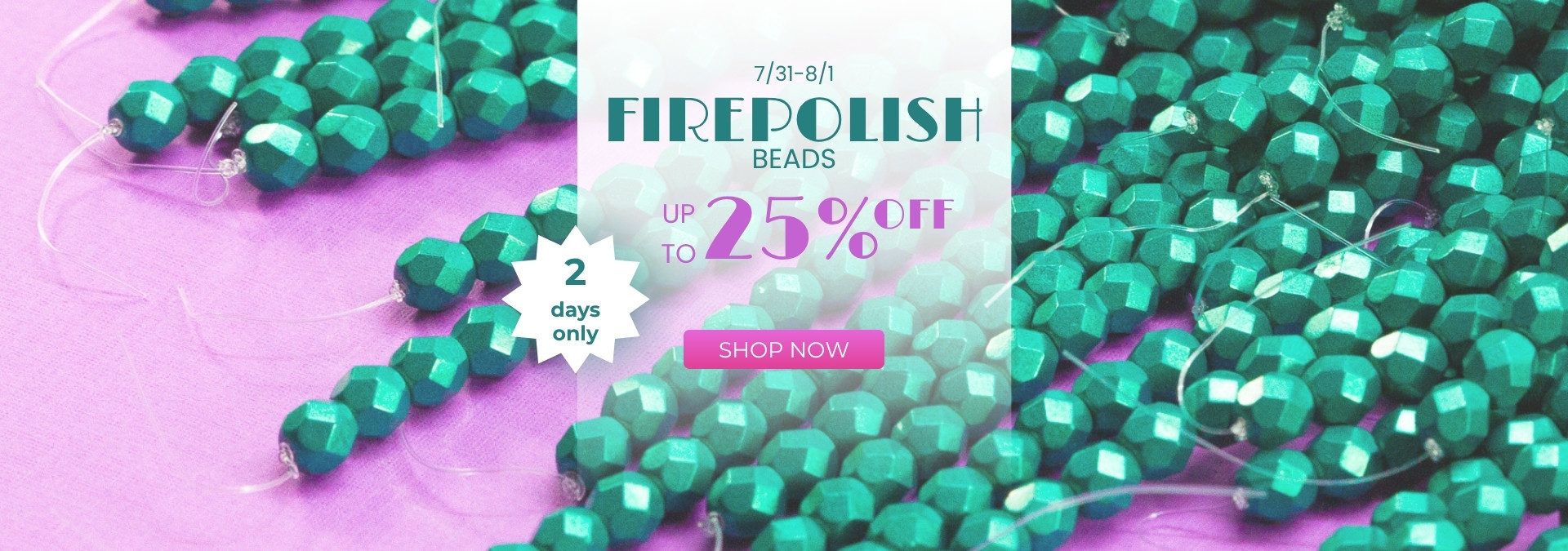 Firepolish Beads - up to 25% off. Shop now. Best prices.