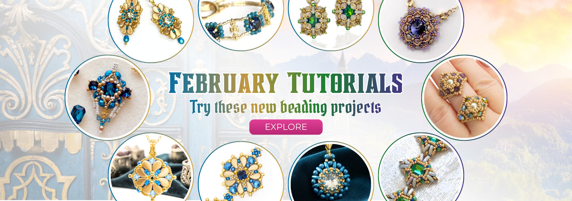 Explore new beading tutorials