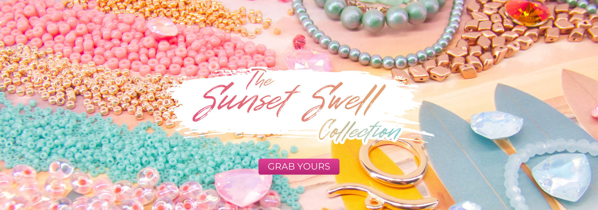 The Sunset Swell Collection by Eureka Crystal Beads