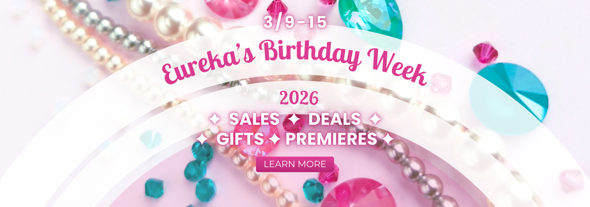 Eureka's Birthday Week - sales, deals, gifts, premieres