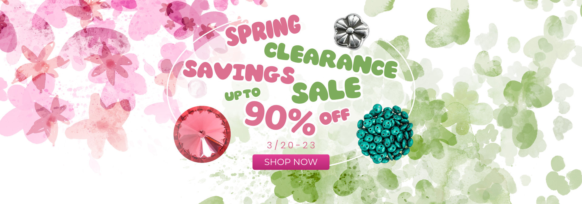 Spring Clearance Savings up to 90% off.