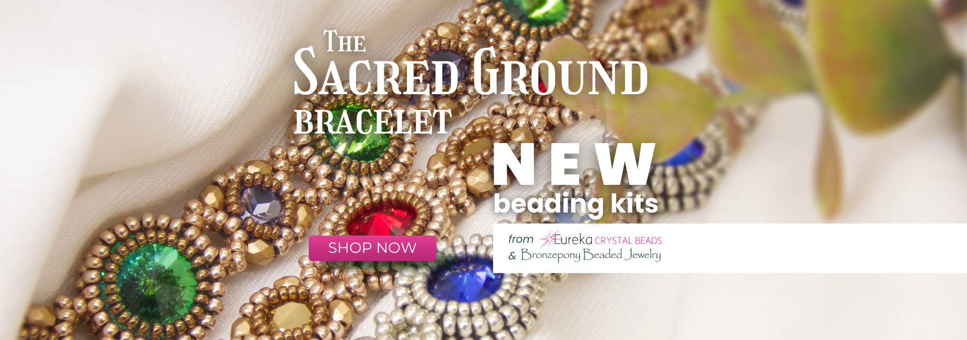 The Sacred Ground Bracelet NEW beading kits!