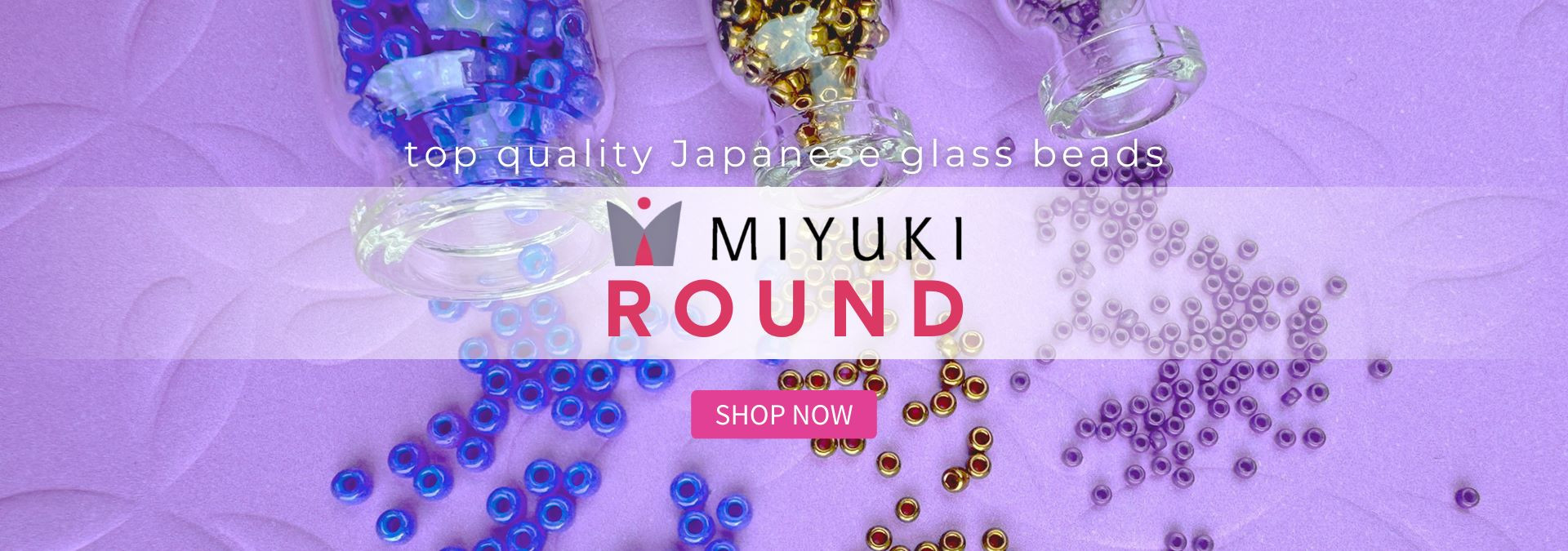 Top quality Japanese Glass Beads, Miyuki Round.