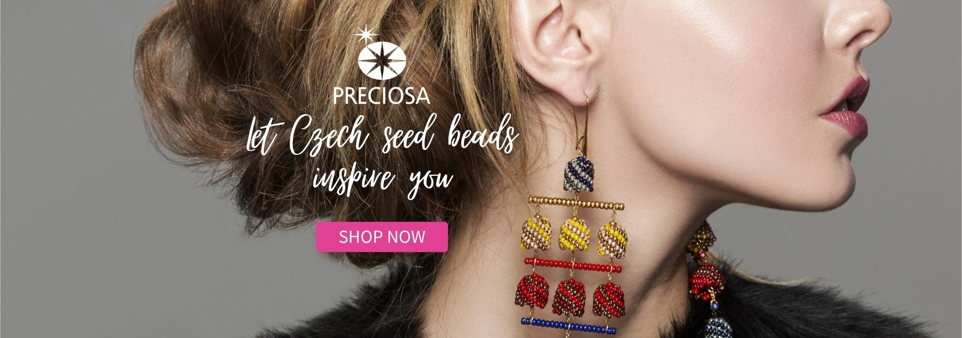 Let Preciosa Czech Seed Beads inspire you!