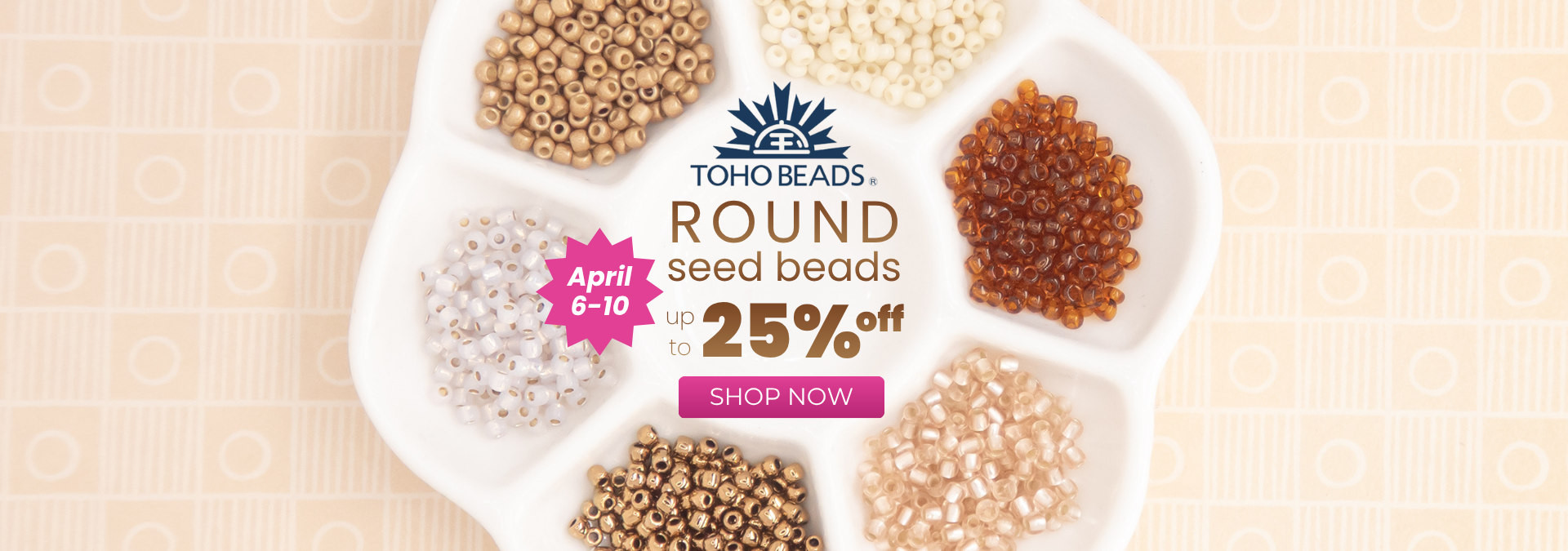 Toho Beads, round seed beads up to 25% off. Shop now.