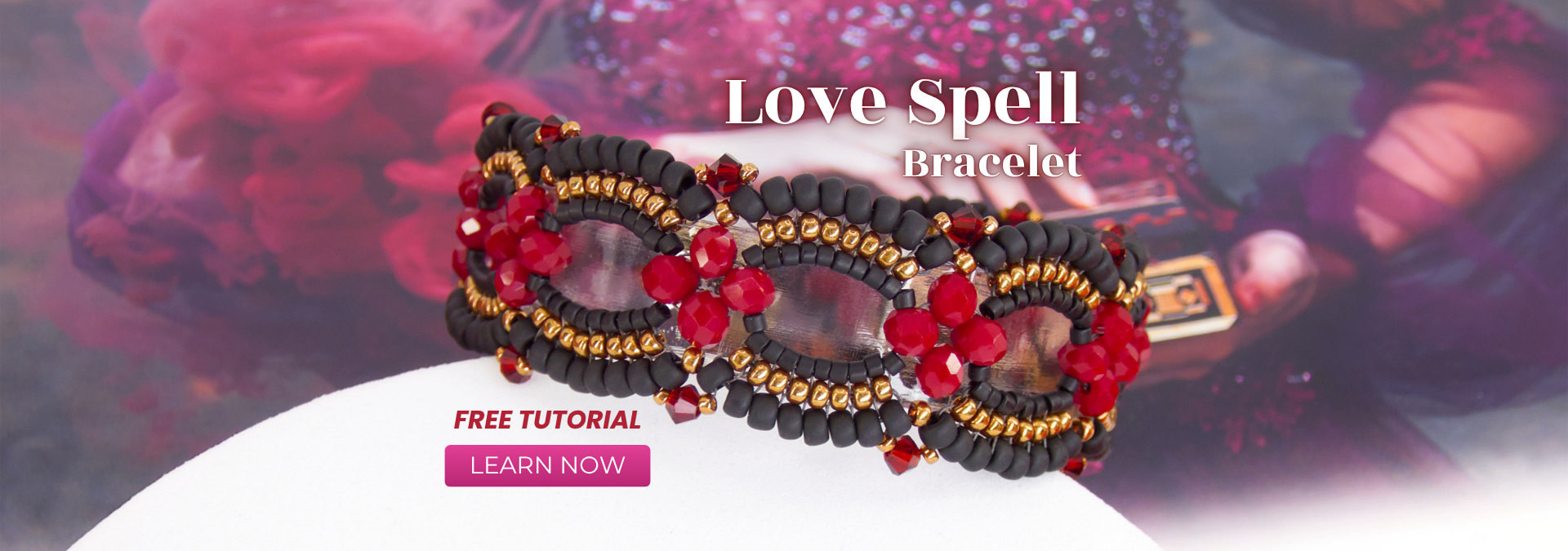 Love Spell Bracelet Free Tutorial