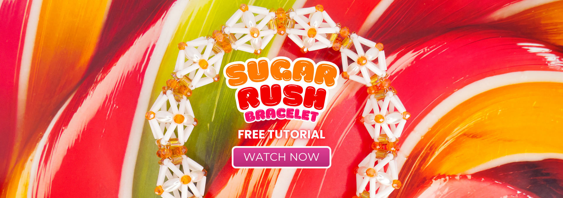Create the Sugar Rush Bangle Bracelet!