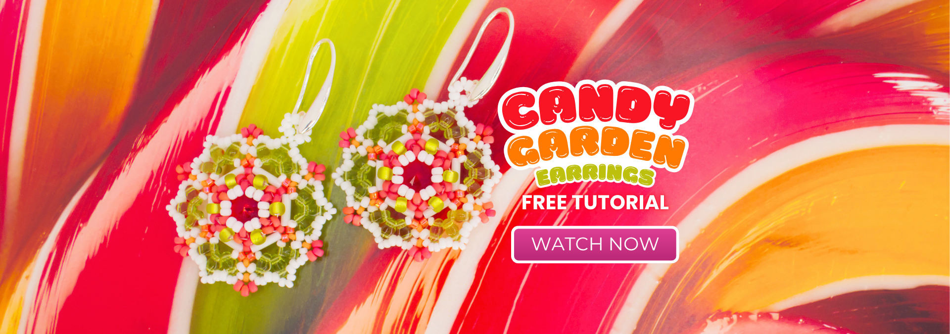 Create theCandy Garden Earrings