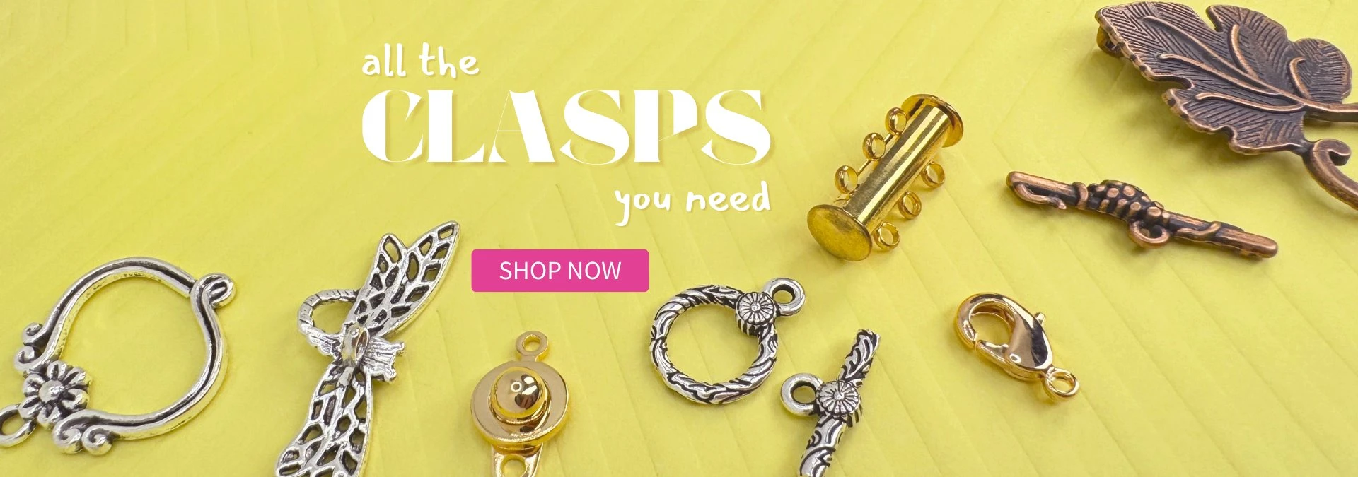 All the clasps for jewelry making
