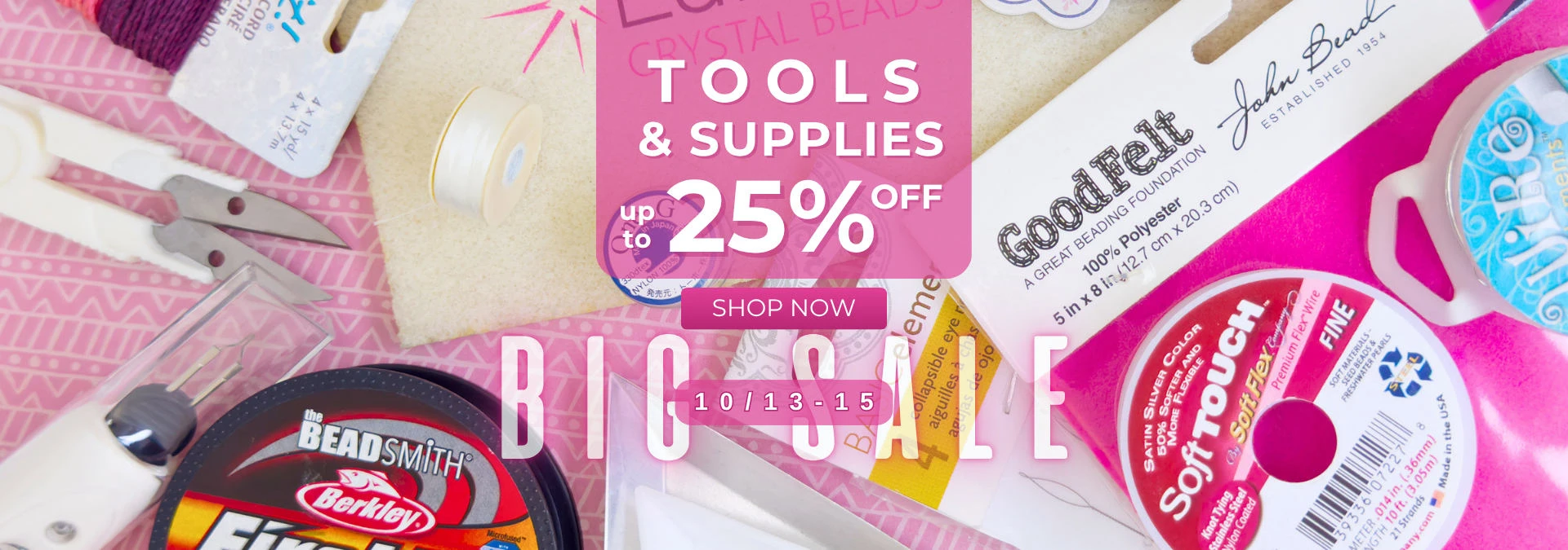 Tools & Supplies Sale up to 25% off.up to