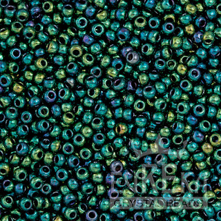 Toho ROUND 11/0 Seed Beads METALLIC 24K GOLD PLATED |EUREKA