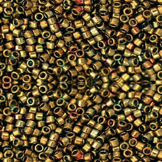 Toho TREASURE Seed Beads 11/0 GALVANIZED CARNIVAL 2.5"  Tube