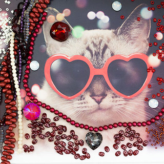 Purrfect Valentine Beads Collection