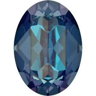 Swarovski Crystal Oval Fancy Stone 18mm ROYAL BLUE DELITE LacquerPRO 4120