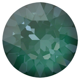 Swarovski Crystal Chaton Stone 8mm CRYSTAL PINE GREEN IGNITE 1088
