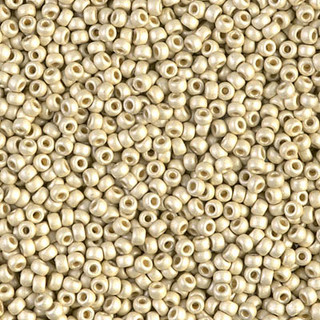 Miyuki ROUND 11/0 Seed Beads DURACOAT GALVANIZED MATTE SILVER (10 grams tube)