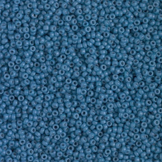 Miyuki ROUND 15/0 Seed Beads DURACOAT DYED OPAQUE JUNIPER BERRY (5 grams bag)