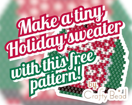 Bead a Tiny Sweater for the Holidays!
