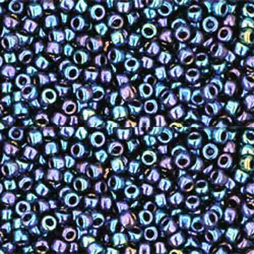 Toho® 11/0 Japanese Glass Seed Beads, Iridescent Purple