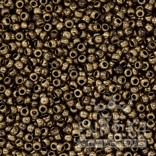 Toho ROUND 8/0 Seed Beads BRONZE (2.5" tube)