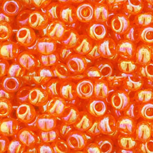 SIZE-6 #174 LIGHT HYACINTH RAINBOW Toho Round Seed Beads
