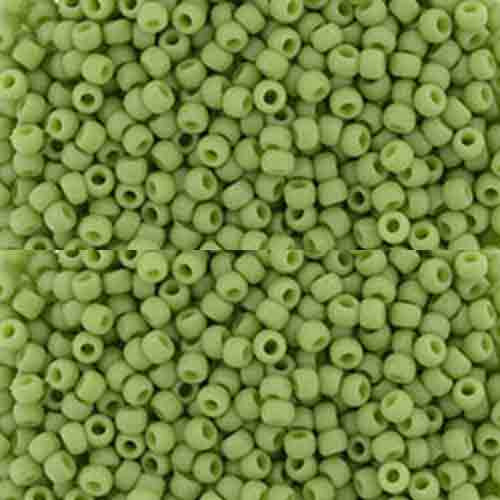 SIZE-11 #2602F HONEYDEW SEMI GLAZED Toho BEADS