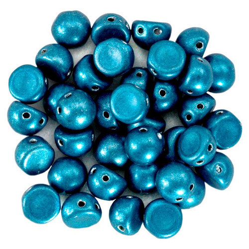 2-hole Cabochon beads SATURATED METALLIC SHADED SPRUCE