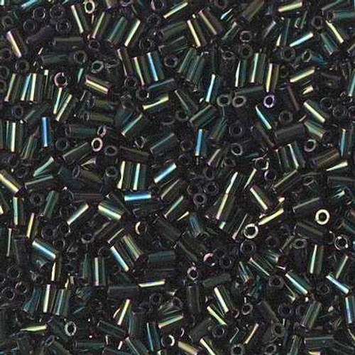 6 mm Bugle Beads Blue Iris (HEX) – www.