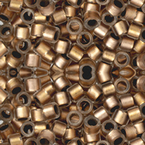 TOHO Aiko Seed Beads SIZE-11 #740 COPPER-LINED CRYSTAL