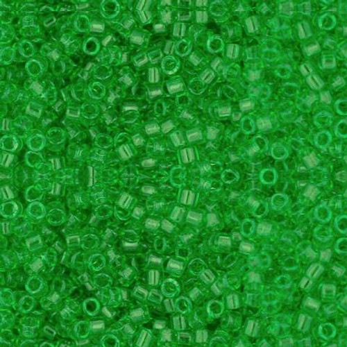 Toho Treasure 11/0 TRANSPARENT PERIDOT Seed Beads