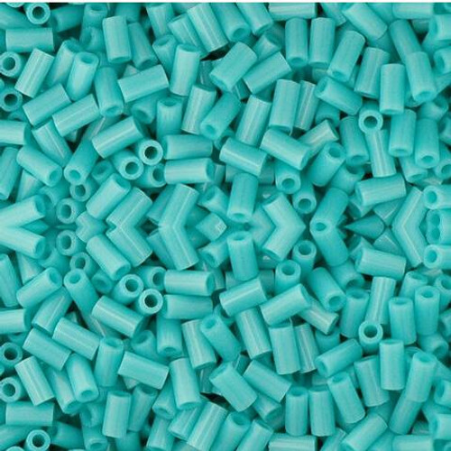 Toho CUBE Seed Beads 4mm OPAQUE TURQUOISE 2.5 Tube