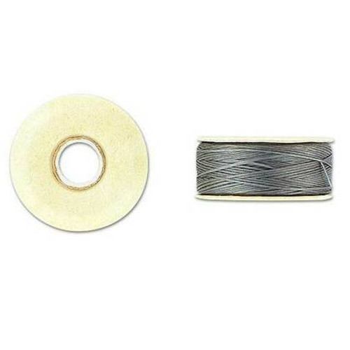 Nymo D Bobbin Beading Thread GREY