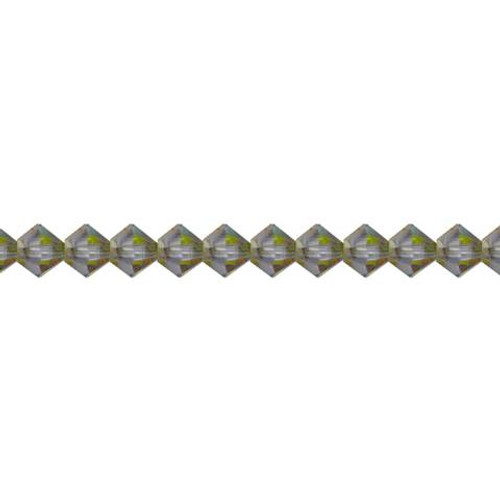 Preciosa Crystal Bicone Beads 5mm MEDIUM VITRAIL HALFCOAT