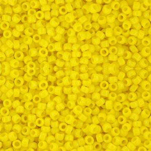 Toho ROUND 15/0 Seed Beads OPAQUE SUNSHINE