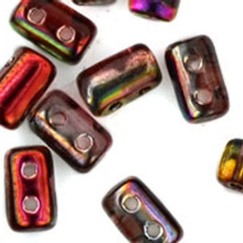 RULLA Czech Glass Beads 5x3mm MAGIC WINE