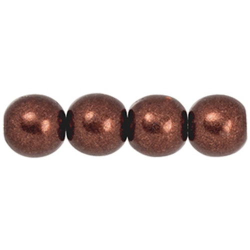 Copper Round Sphere Beads (6mm)