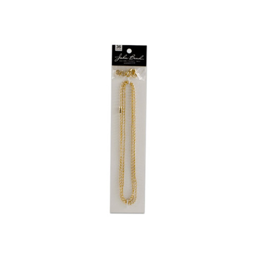 3mm GOLD Plated Ball Chain, Clasps & Jump Rings Set