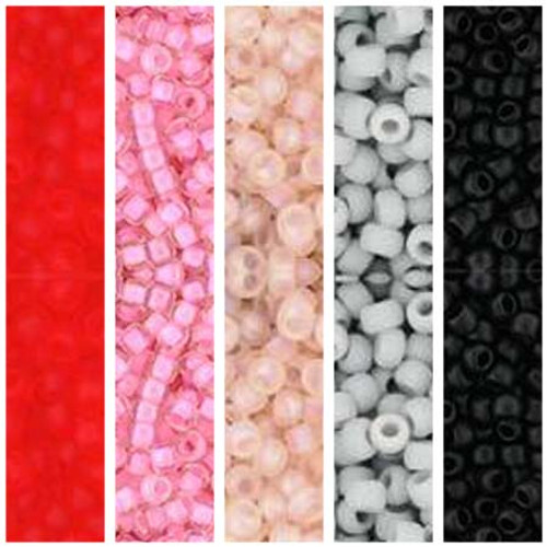Toho SWEET ALLURE Seed Beads Mix Palette Box Set