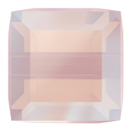 ELITE Eureka Crystal Faceted Cube Bead 6mm ROSE WATER OPAL SHIMMER B 5601