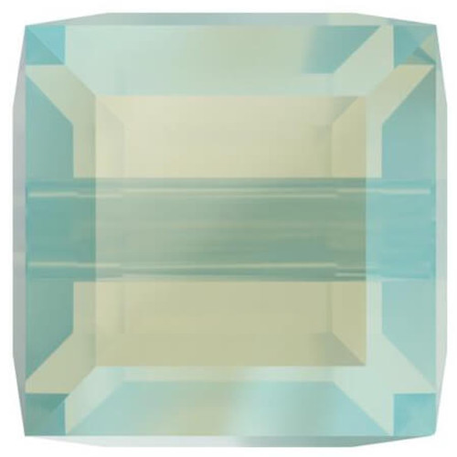 ELITE Eureka Crystal Faceted Cube Bead 4mm PACIFIC OPAL SHIMMER B 5601