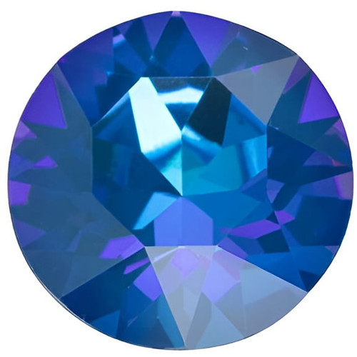 ELITE Eureka Crystal Chaton Stone 8mm ROYAL BLUE DELITE LacquerPRO 1088