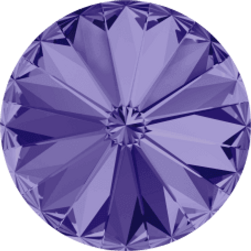 ELITE Eureka Crystal Rivoli Stone 14mm TANZANITE 1122