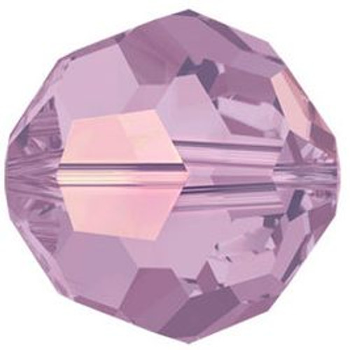 ELITE Eureka Crystal Faceted Round Bead 2mm CYCLAMEN OPAL