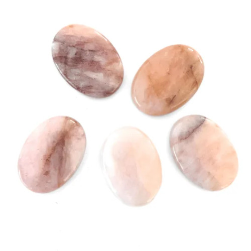 Gemstone Oval Cabochon 25x18mm AAA Grade Natural MORGANITE