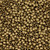 Toho ROUND 15/0 Seed Beads FROSTED BRONZE (2.5" tube)