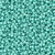 Toho 8/0 Round Seed Beads #132 OPAQUE LUSTERED TURQUOISE (2.5" tube)
