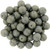 6mm Round Druk Beads POPPY SEED PACIFICA