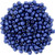 2mm Firepolish Beads LAPIS BLUE SATURATED METALLIC