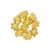 Cymbal Amoudi 24K Gold Plated SEED BEADS #8 Bead Substitute